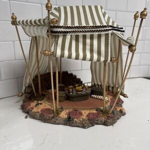 Vtg Christmas Trim a Home 3 King's Tent Nativity Scene